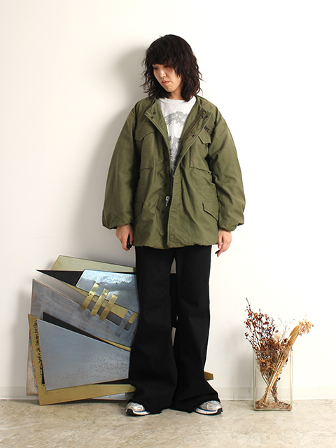 REMAKE M-65 MILITARY JACKET サイズ3 SUNNY SIDE UP-OIKOS 毎日を