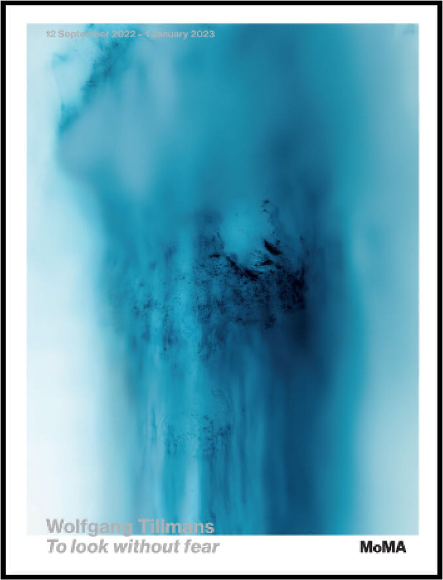 To look without fear展 ポスター + オーダーフレーム：ヴォルフガング