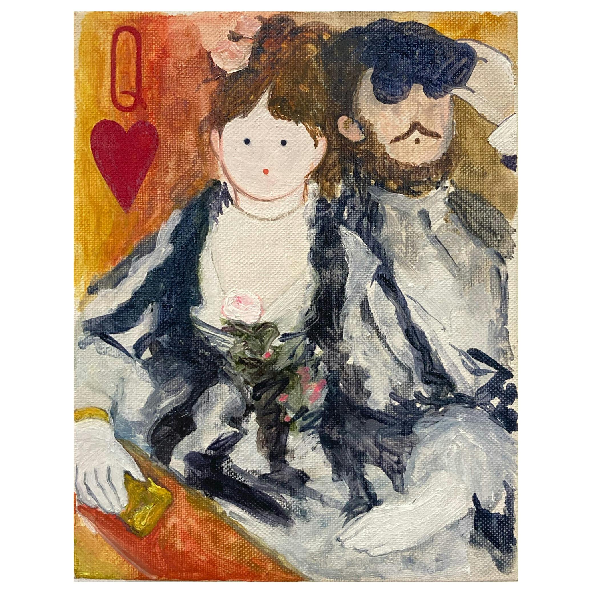 本日のみ気まぐれ価格 飯田美穂 原画 2022 フレームつき 人気作家 飯田