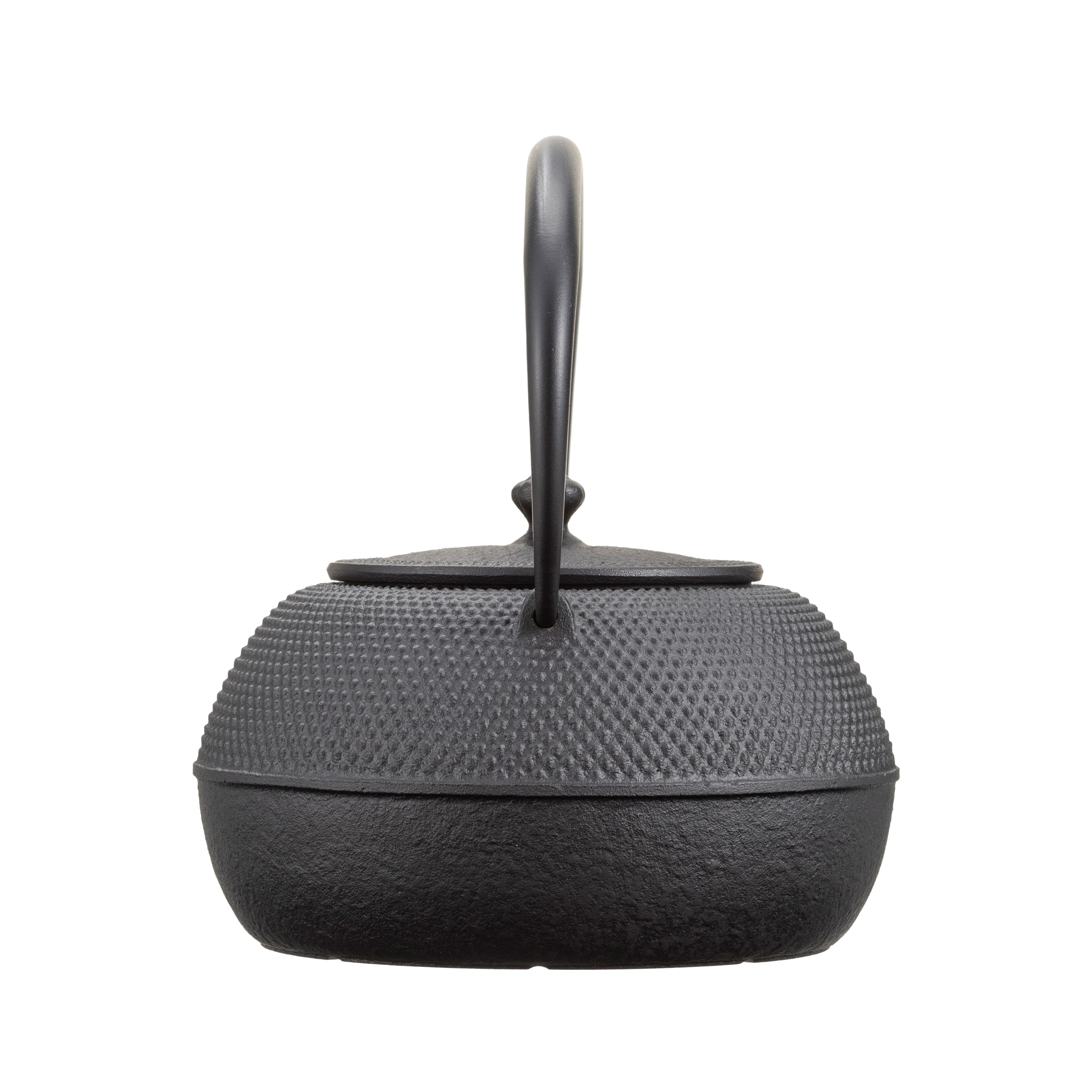 鉄瓶 平形まろみアラレ 1L | 南部鉄器の老舗 及源鋳造 OIGEN 公式