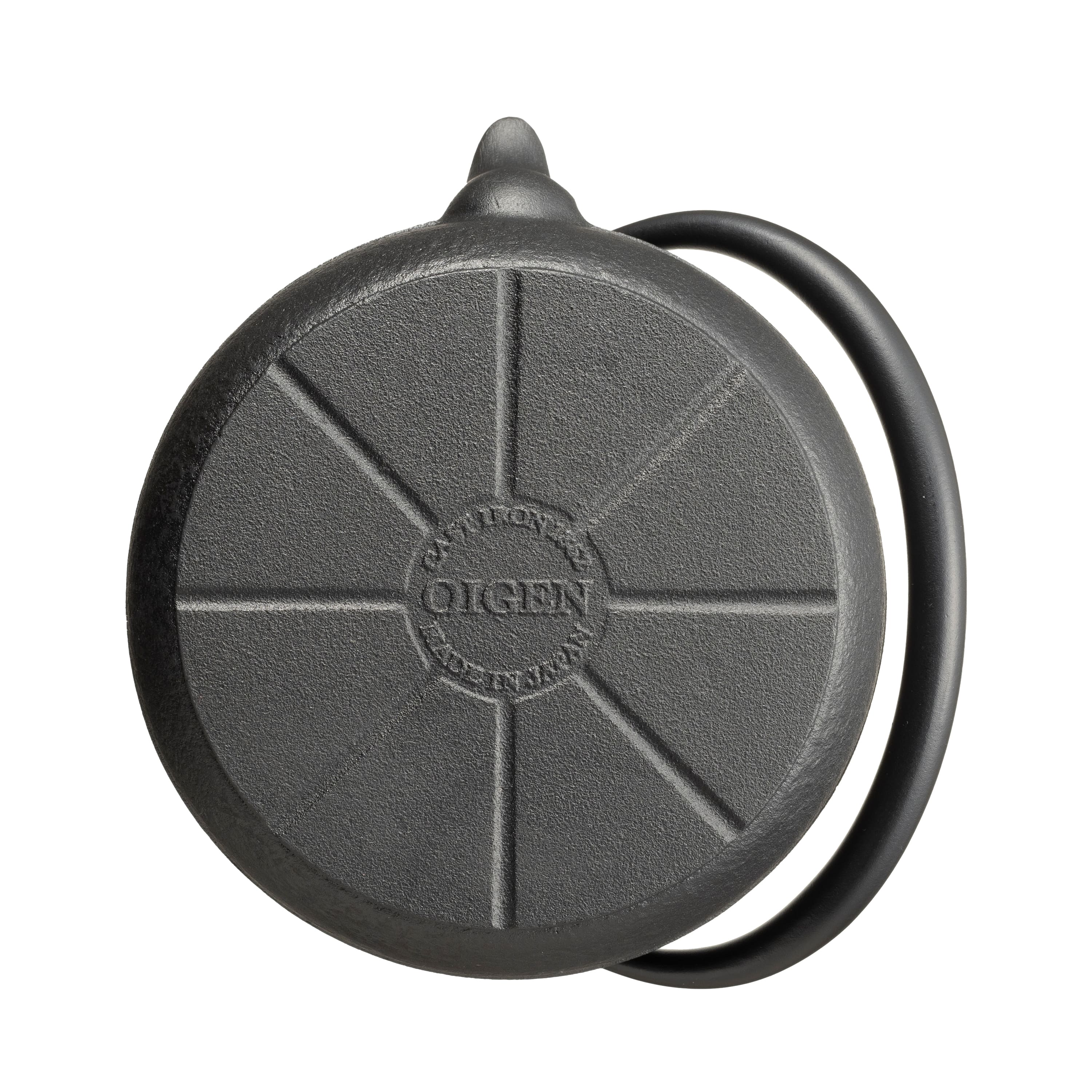 鉄瓶 平形まろみアラレ 1L | 南部鉄器の老舗 及源鋳造 OIGEN 公式