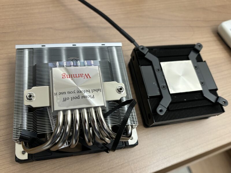 Deskmeet B660の電源ファンとCPUクーラー変えてみた | oiii.info