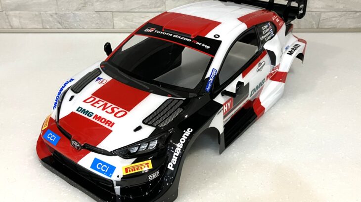 製作記】1/10 トヨタ ガズー レーシング WRT/GR ヤリス ラリー1