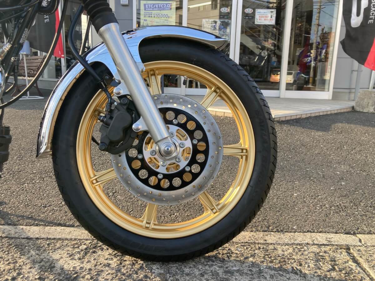 SR400FINAL 金ｷｬｽﾄﾎｲｰﾙ ﾘｱｷｬﾘｱ装着 | YSP大分
