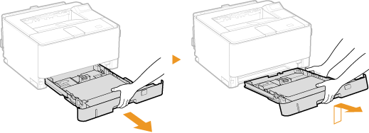 紙がつまったら - Canon - Satera LBP443i / LBP442 / LBP441