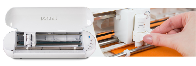 小型カッティングマシン シルエットポートレート3 (silhouette