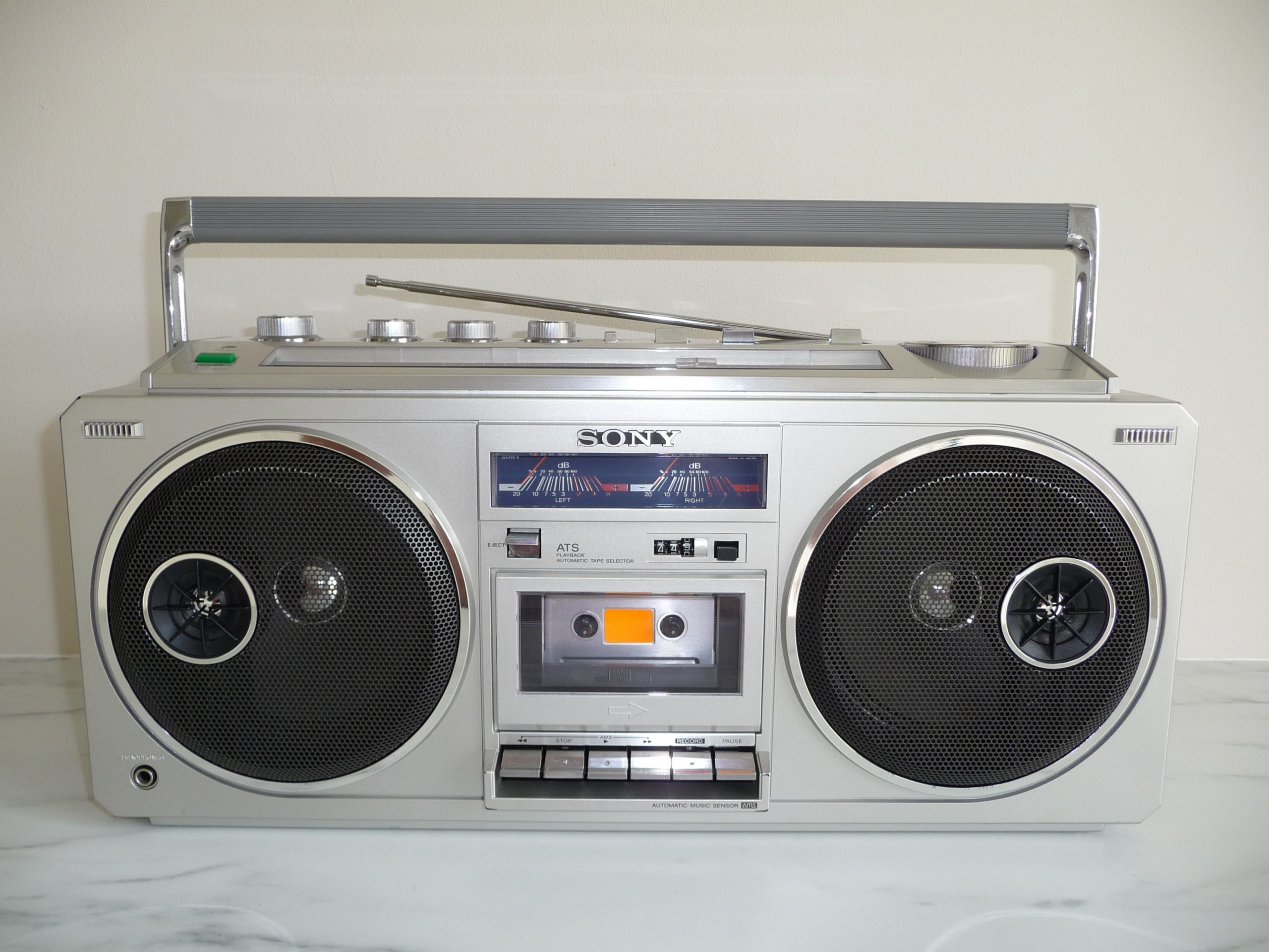 SONY CFS-66 FM/AM Stereo Radio Cassette Recorder -