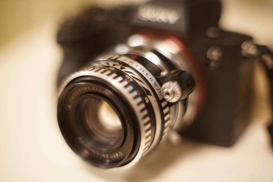 実写確認整備品」イハゲーEXA／パンカラー50mmf2ゼブラ仕様L37付 実写