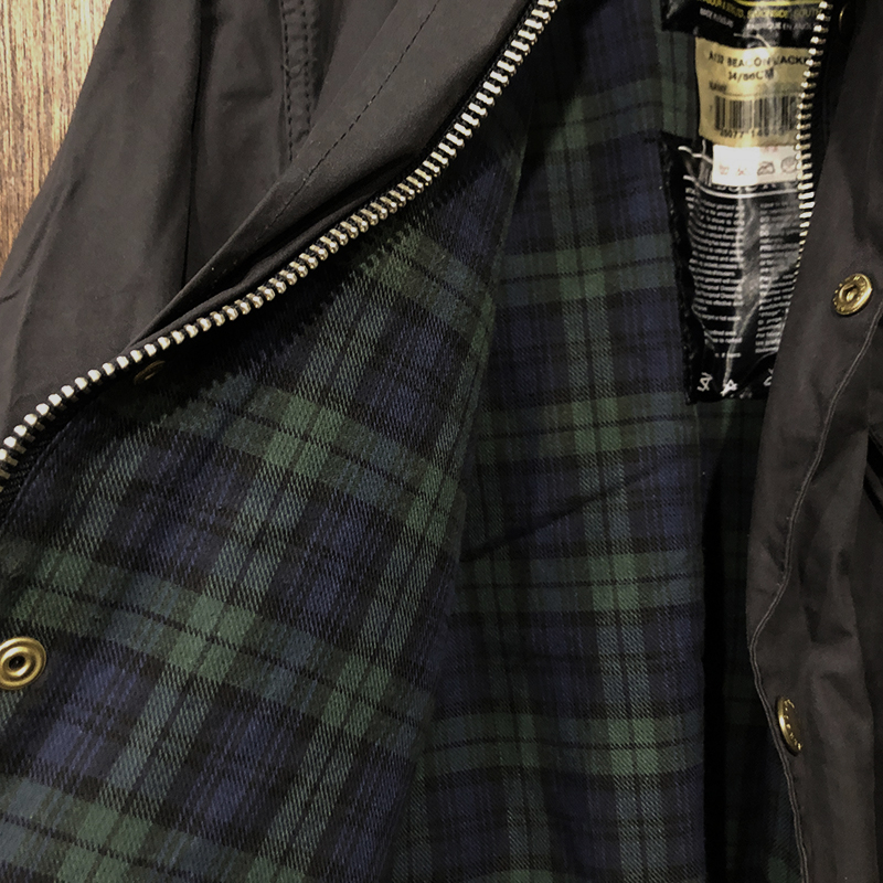 Barbour Beacon Riding Jacket 3Warrant Black C34 Mint バブアー