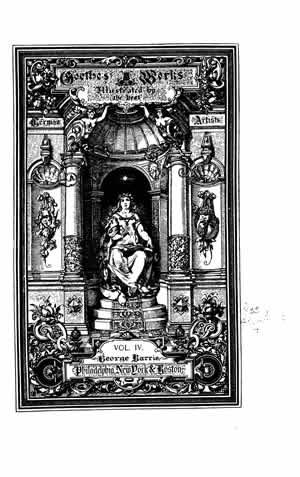 Goethe's Works, vol. 4 (Recreations of the German Emigrants