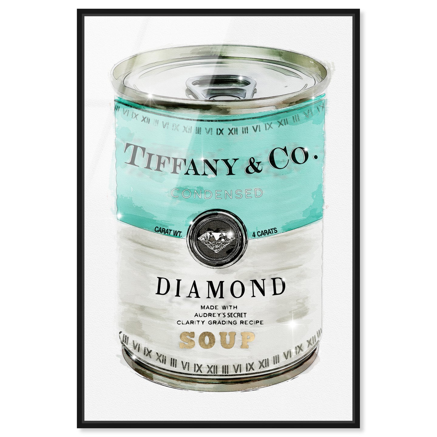 Priceless Can | Fashion and Glam Wall Art by Oliver Gal