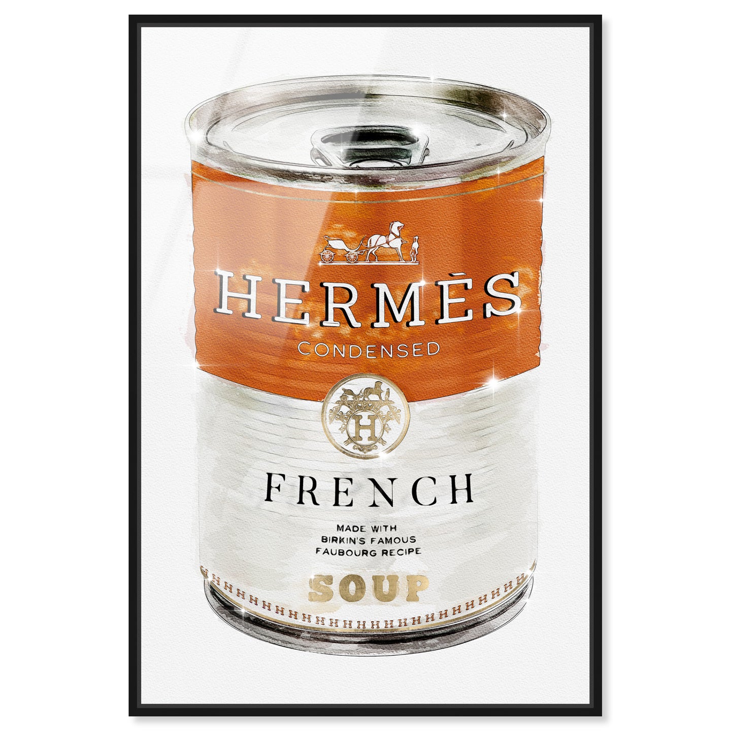 French Luxe Soup | Fashion and Glam Wall Art by Oliver Gal