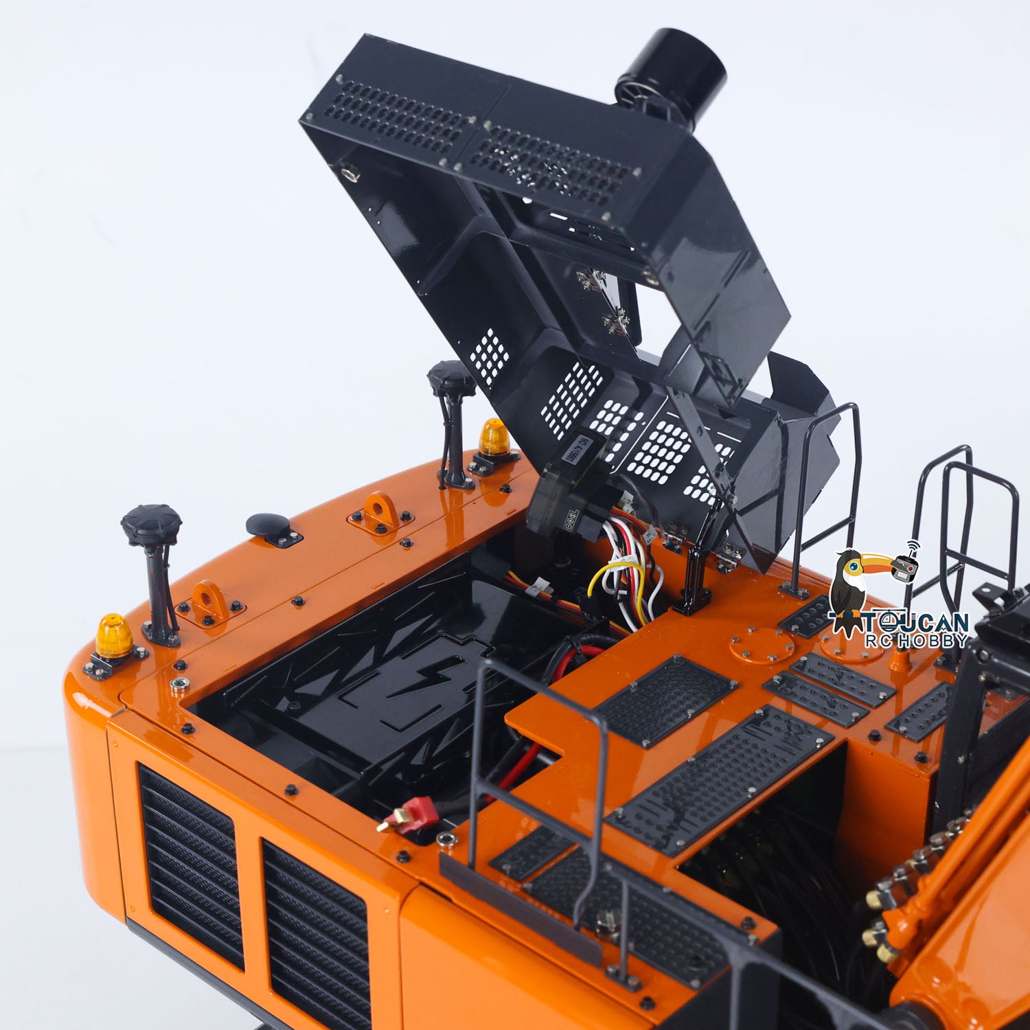 90% Metal LESU Aoue ZX490 1/14 Remote Control Hydraulic Excavator