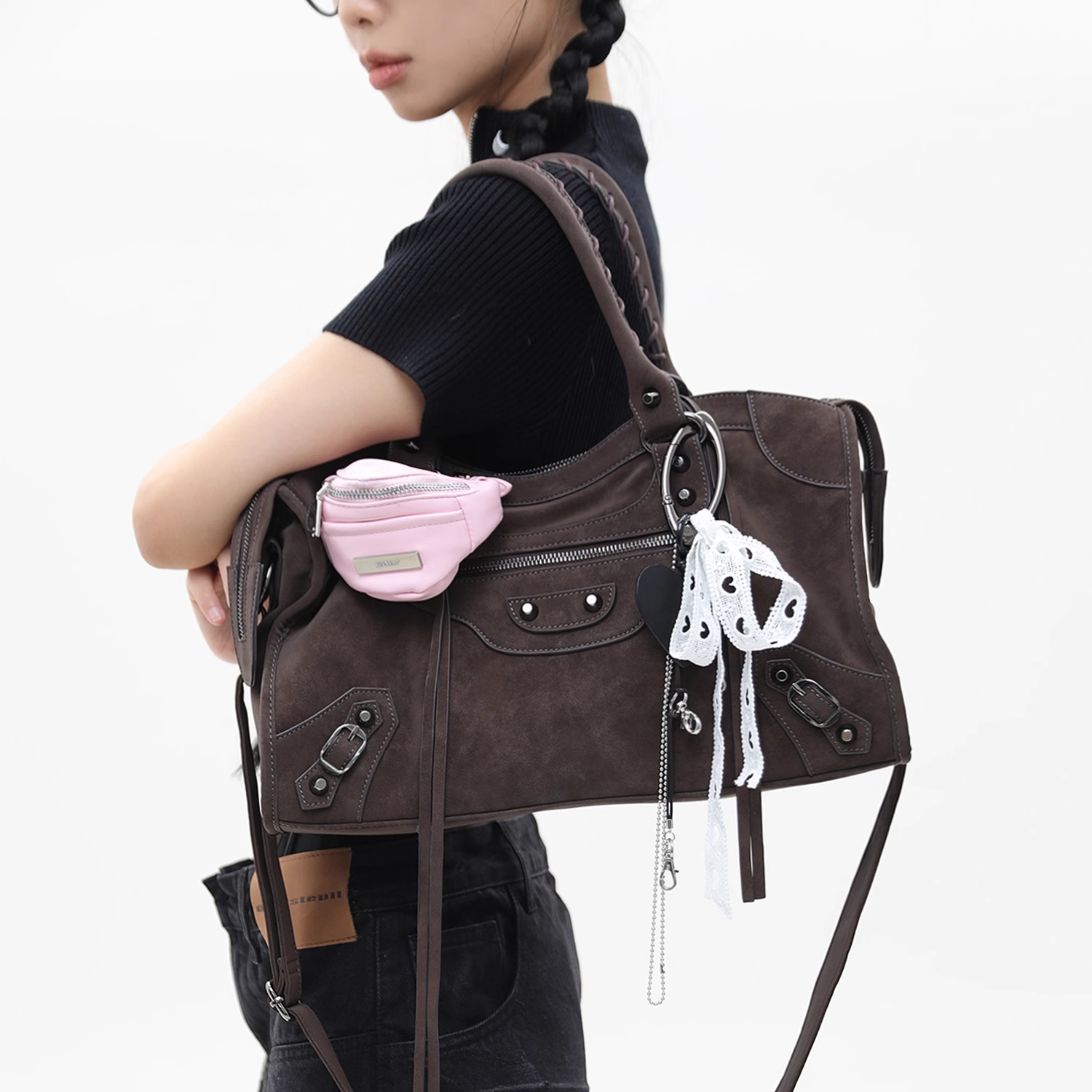 2WAY PARIS RETRO BIG BAG