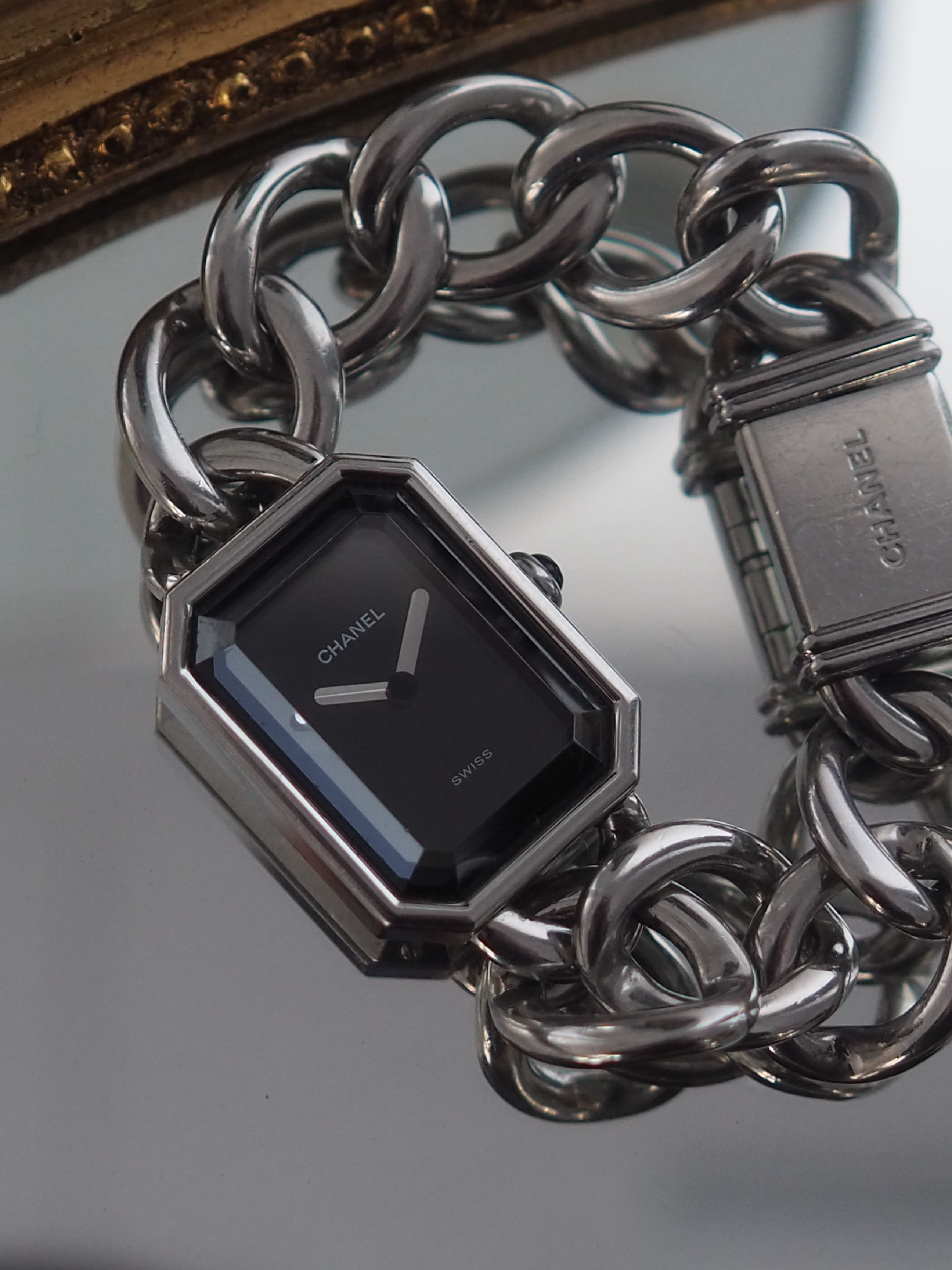 CHANEL シャネル プルミエール チェーン ウォッチ 腕時計 Mサイズ