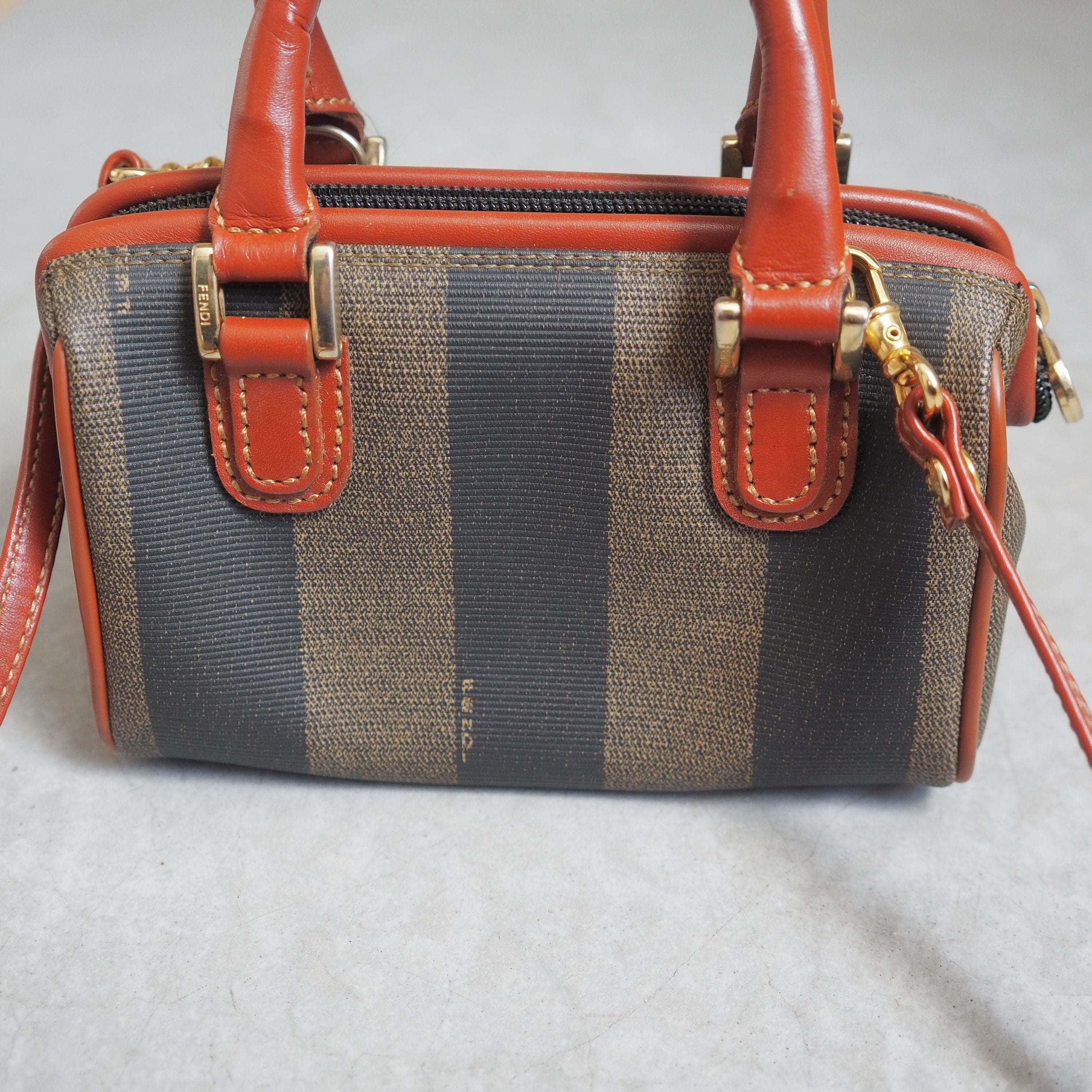 FENDI ペカン 2way ミニ ボストンバッグ