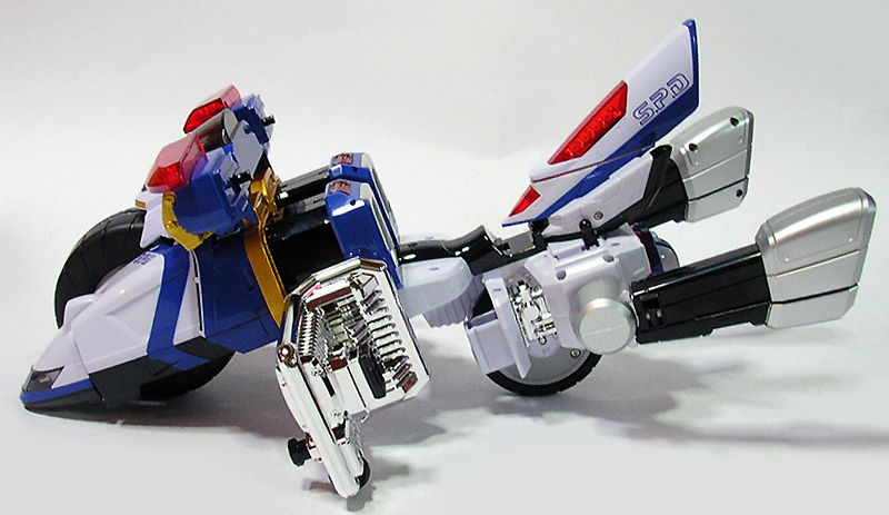 特捜変形 DXデカバイクロボ 特捜戦隊デカレンジャー バンダイ