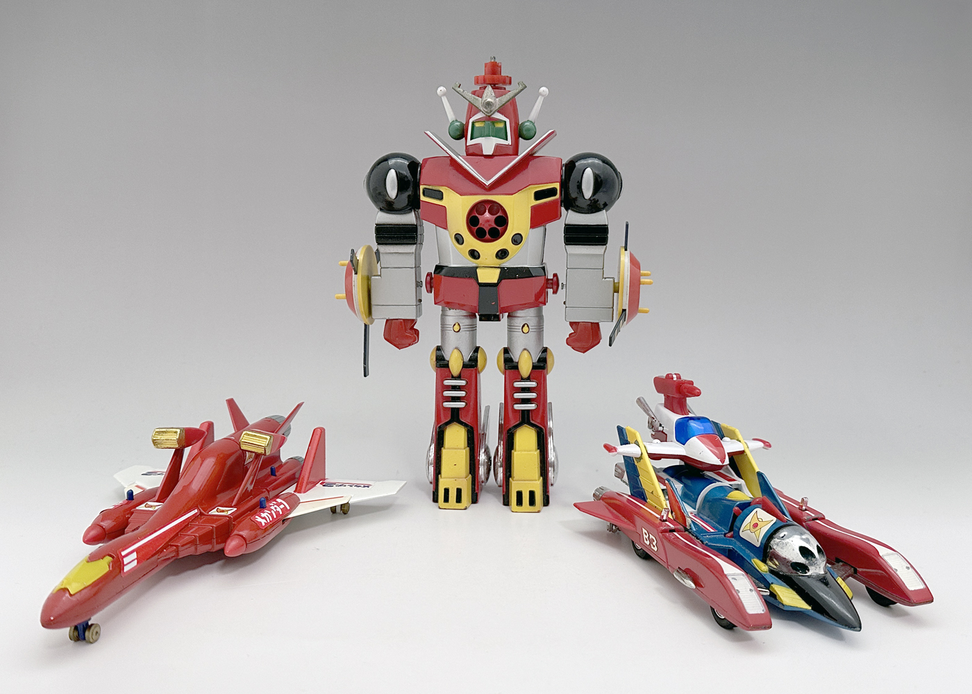 合身戦隊メカンダーロボ ジンクロン ブルペットZ合金 テクニカル合身