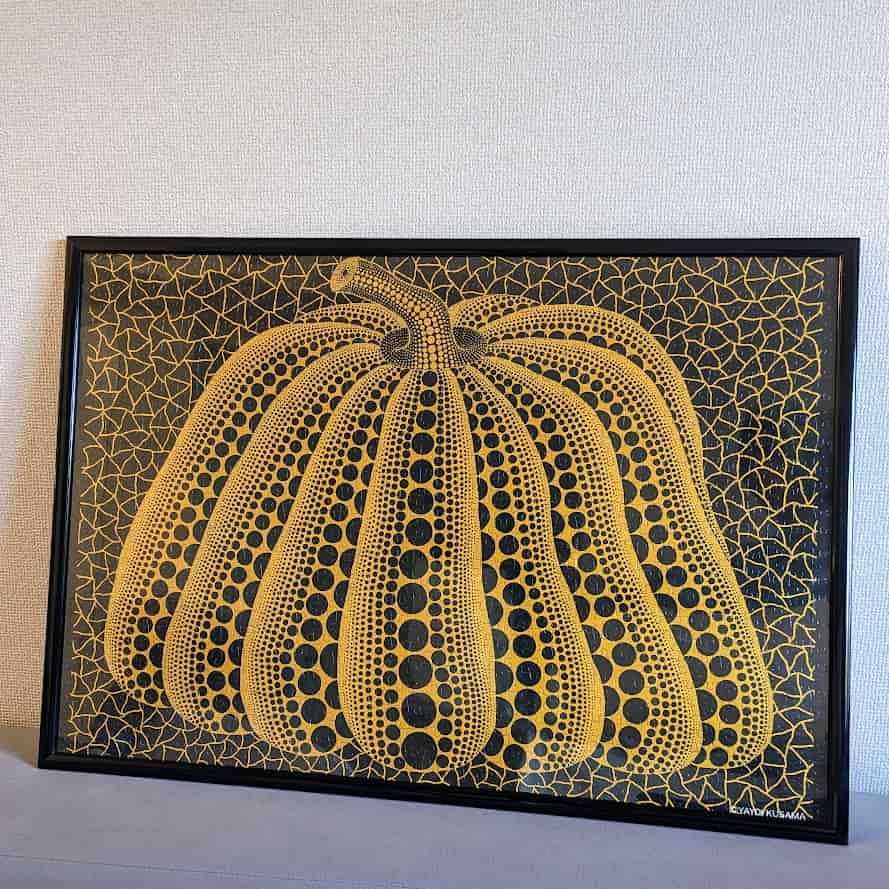 草間彌生「かぼちゃ」1000ピースパズルの攻略法。コツ？それは気合