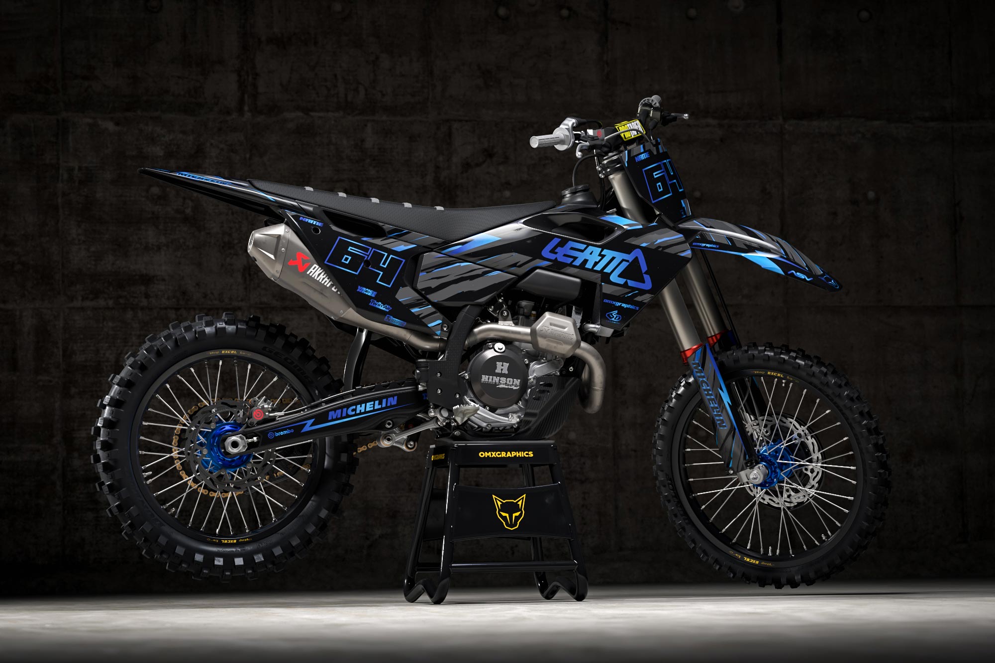 Husqvarna RHYME 2 Graphics Kit – OMXGraphics