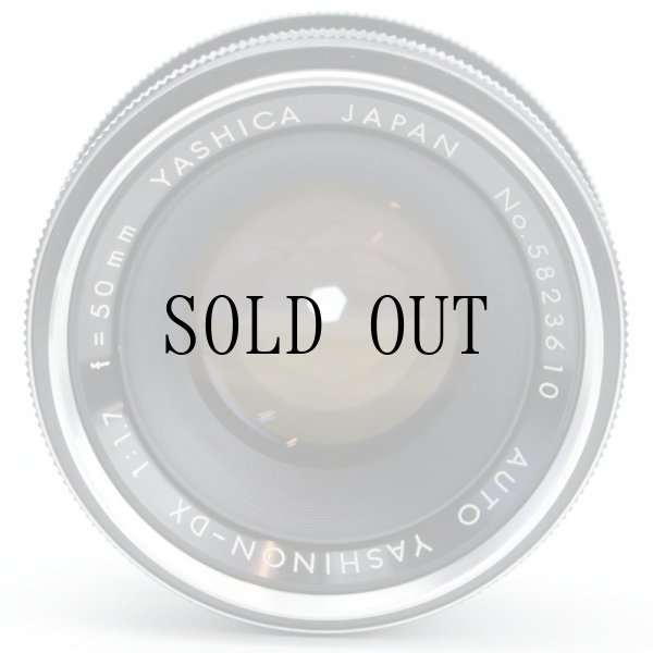 Yashica（ヤシカ）Auto Yashinon-DX（ヤシノン）50mm/F1.7｜オールド