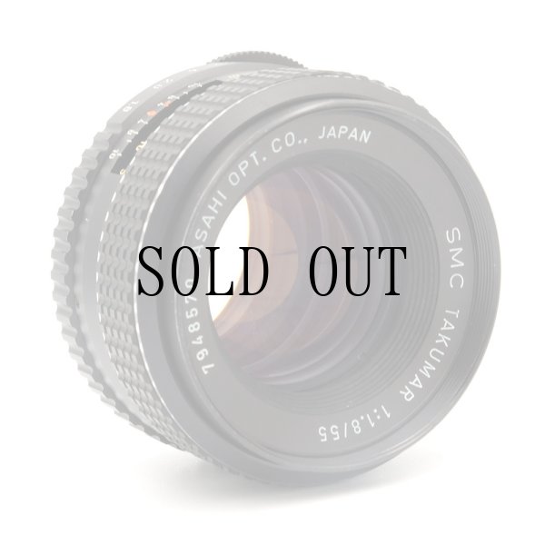 Asahi Opt Co.,（旭光学工業）SMC TAKUMAR（タクマー） 55mm/F1.8
