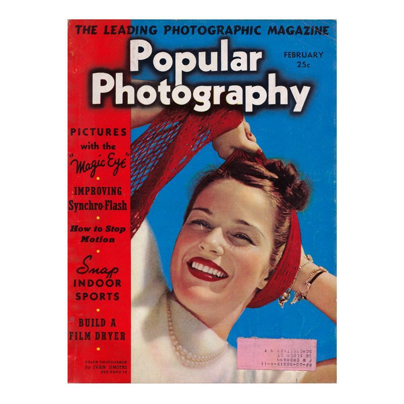 ビンテージ雑誌 Popular Photography 1940年2月号｜インテリア