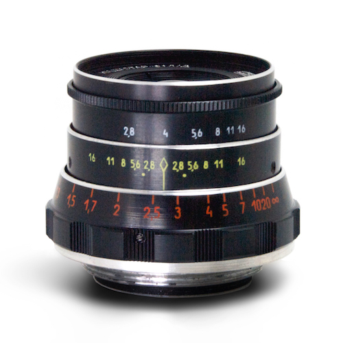 LZOS industar-61 L/D（インダスター）55mm/F2.8 レンズ + マイクロ