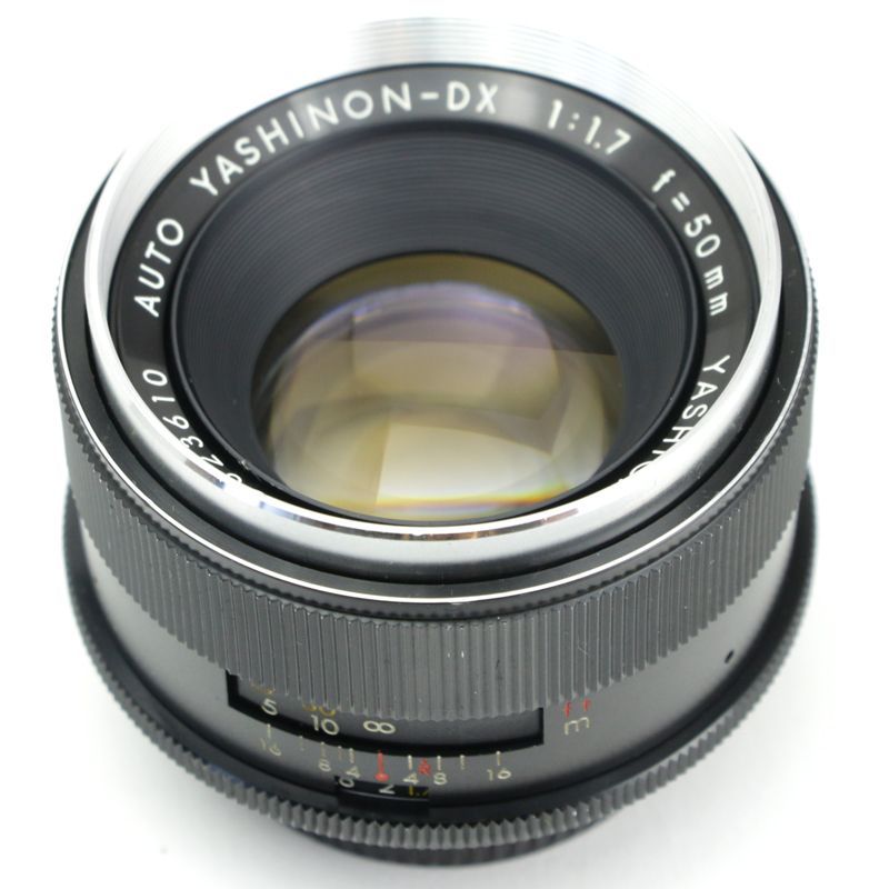 Yashica（ヤシカ）Auto Yashinon-DX（ヤシノン）50mm/F1.7｜オールド