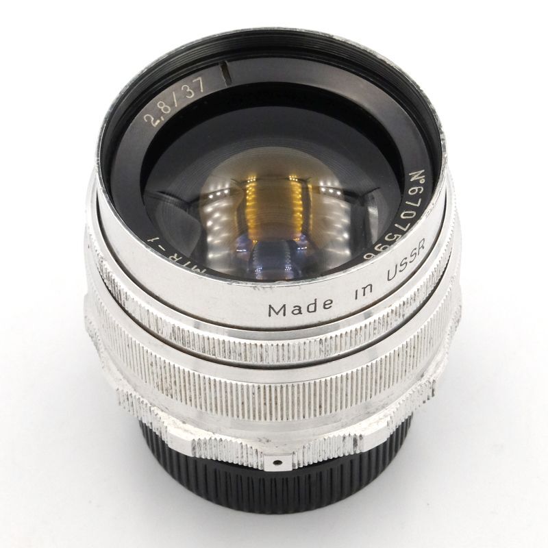 MIR-1（ミール）37mm/F2.8 シルバー｜オールドレンズ-M42マウント