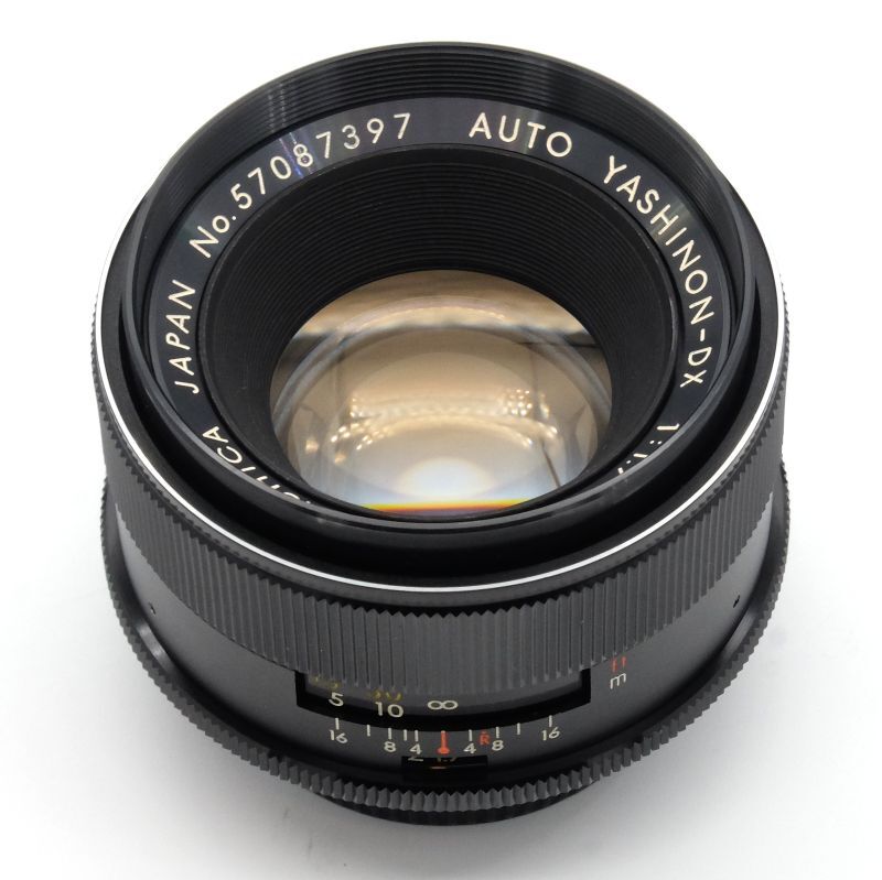 Yashica（ヤシカ）AUTO YASHINON-DX （ヤシノン）50mm/F1.7｜オールド