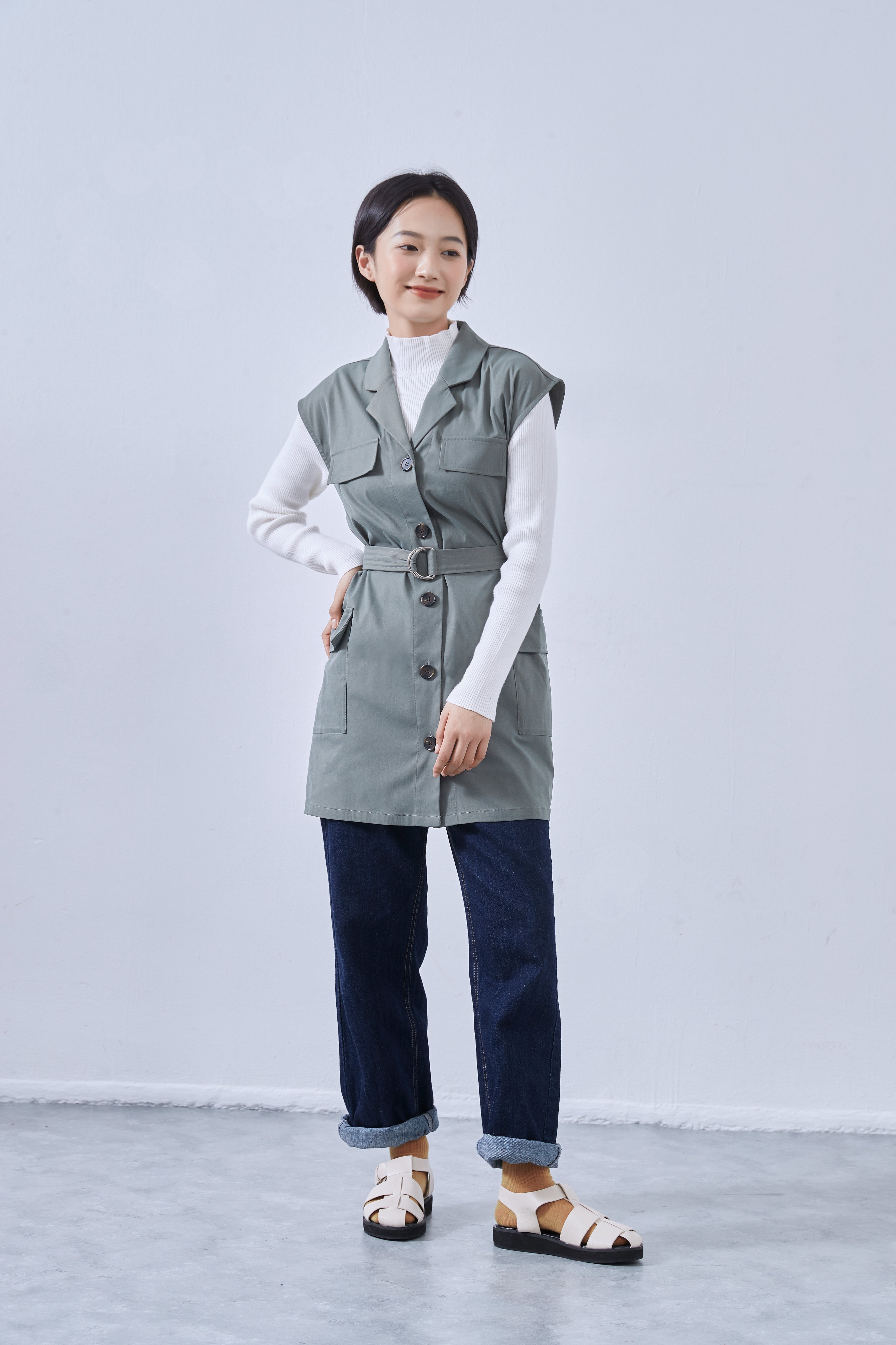 KNNJ361・ユーティリティマスターベスト・ミリタリーベスト