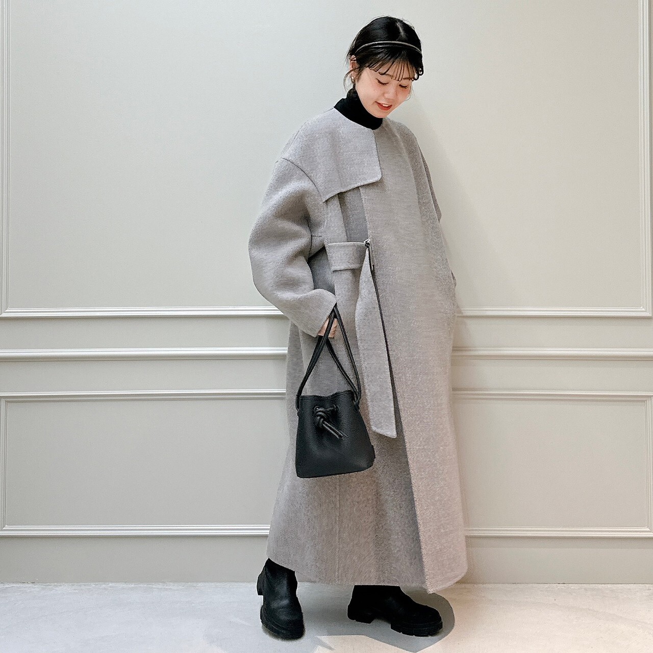 HYKE(ハイク)】 DOUBLE FACE TRENCH COAT｜パリゴ尾道店｜尾道本通り商店街