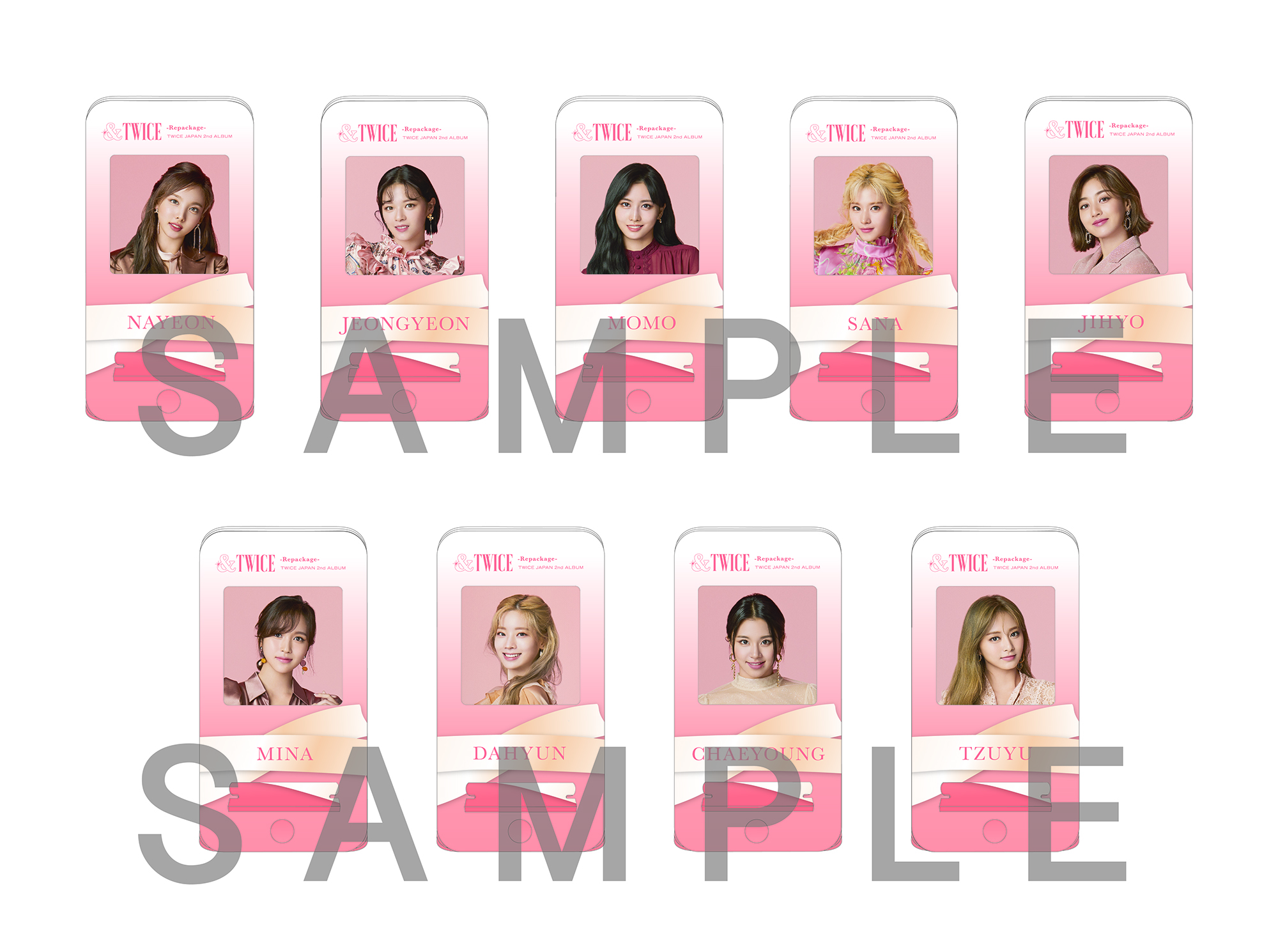 TWICE『＆TWICE-Repackage-』特典画像解禁！｜TWICE OFFICIAL FANCLUB