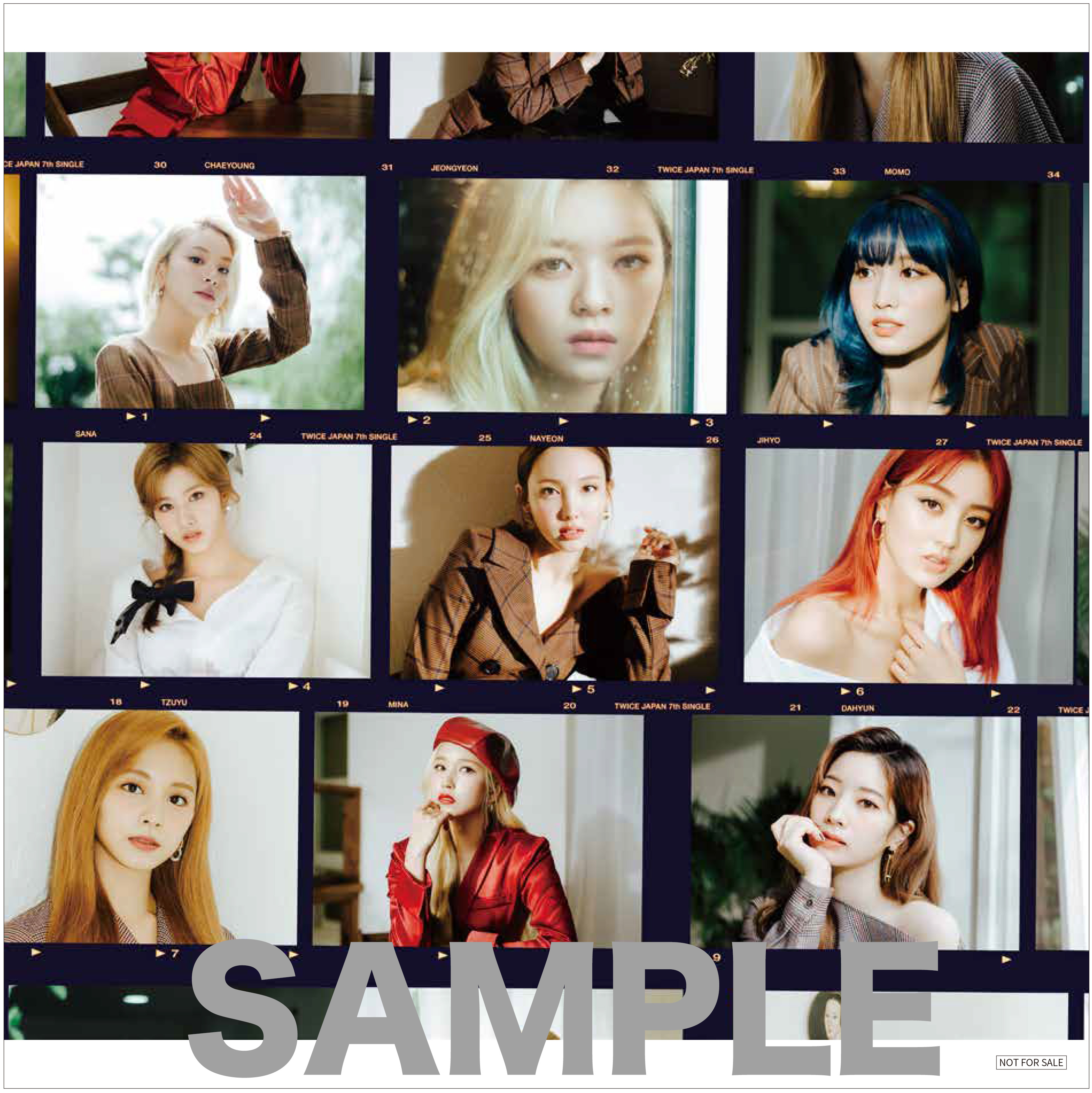 TWICE JAPAN 7th SINGLE『BETTER』 購入者対象チェーン特典絵柄公開