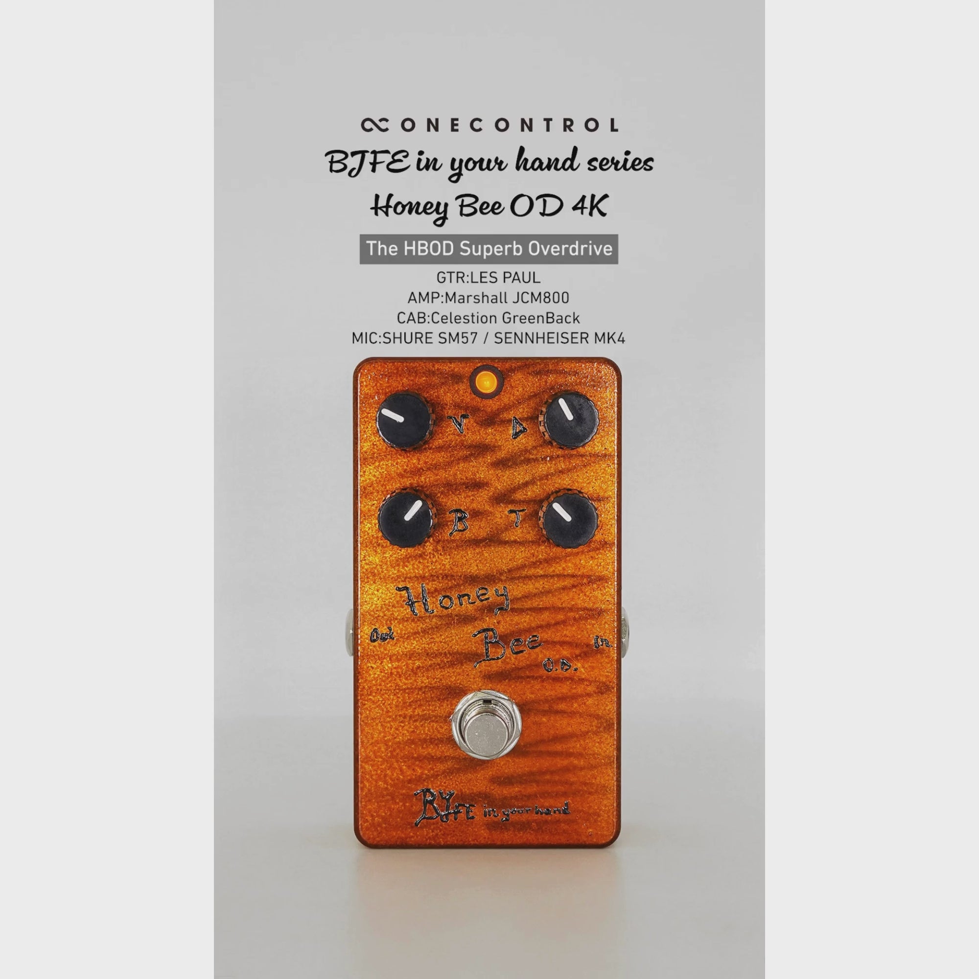 BJFE in your hand series Honey Bee OD 4K (OC-BIYH-HBOD4K) – One