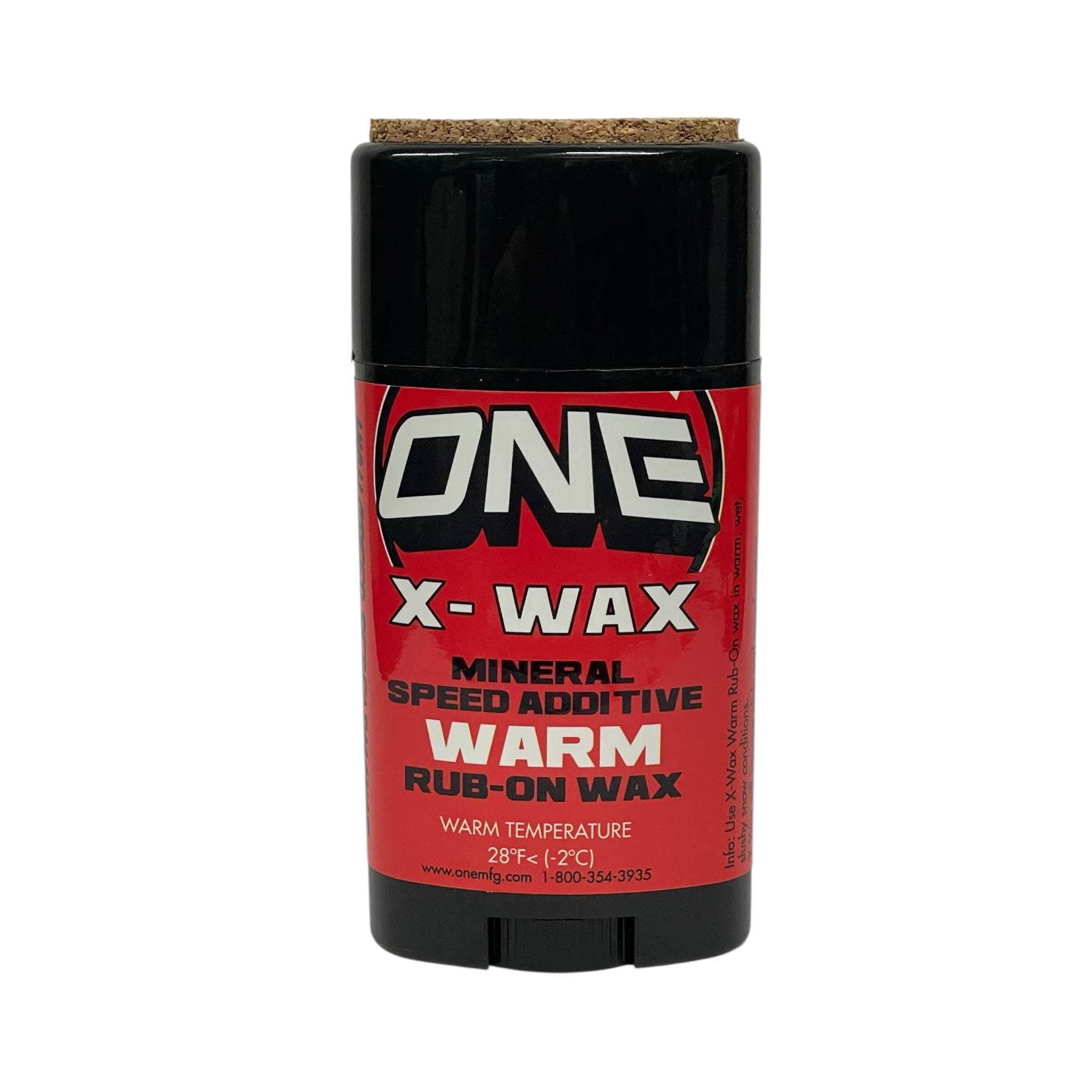 X-Wax Twist Up Rub-on / Twist-up Snowboard Wax Ski Wax – ONE MFG Store