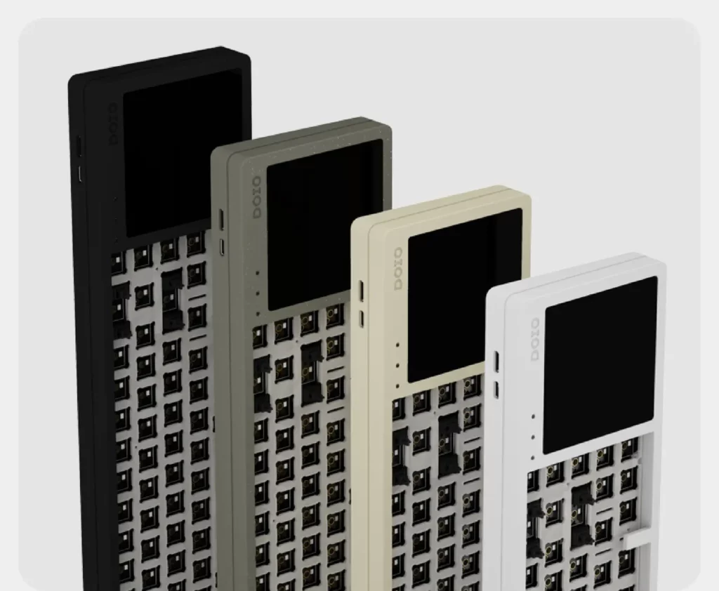 プラモデルみたいなキーボード「DOIO-67 キーボードキット