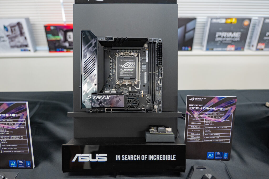 ASUSからIntel Core Ultra シリーズ2対応マザーが登場。「ROG STRIX