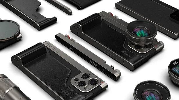 iPhoneをクラシックカメラ化できる専用ケース「Fotorgear Retro DMF