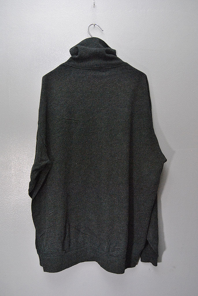 COMOLI ウール天竺長袖タートルネック