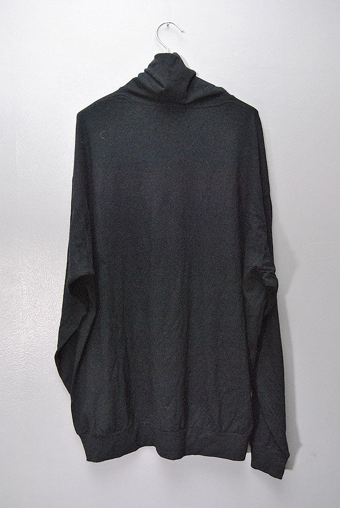 COMOLI ウール天竺長袖タートルネック