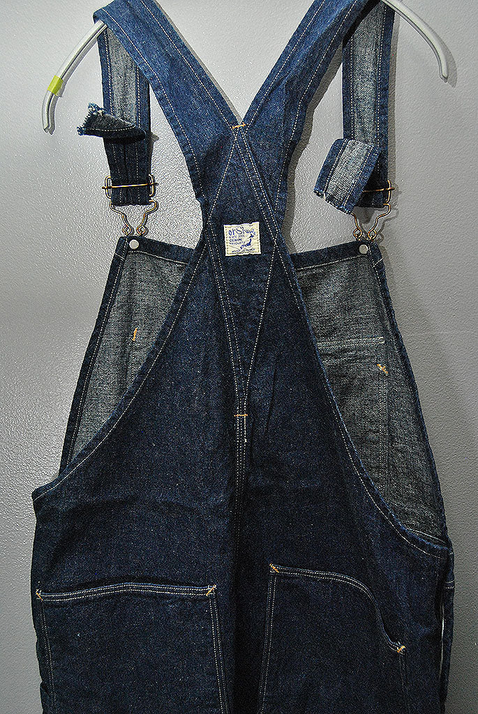 orSlow 1930s DENIM OVERALL ONE WASH