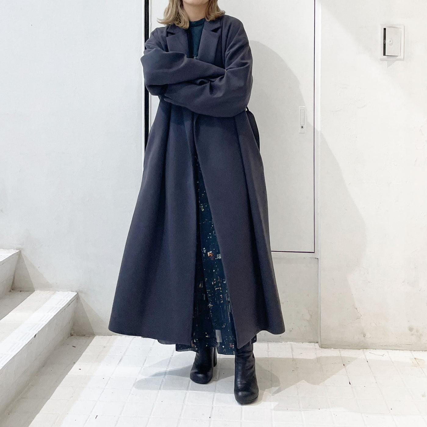 ATON】SUPER 160S DOUBLE SAXONY CHESTER FIELD COAT – ONENESS ONLINE