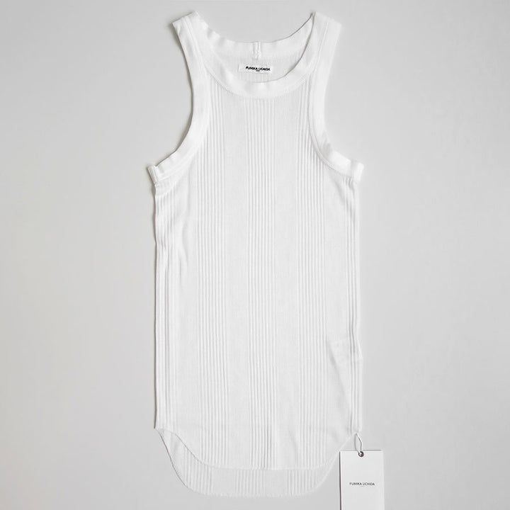 FUMIKA UCHIDA/フミカウチダ】NEEDLE DRAWING TANK TOP Tsp-UW001の