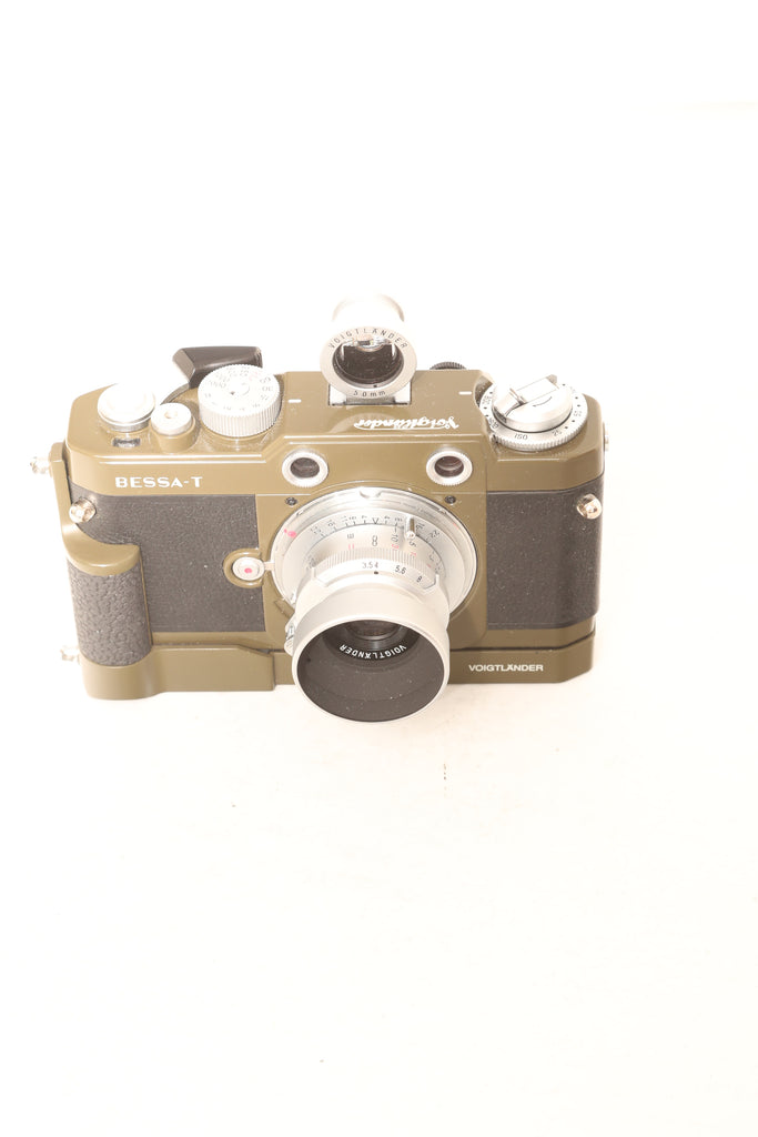 Voigtlander Bessa-T Heliar 101 Years Model Olive with 50mm F3.5
