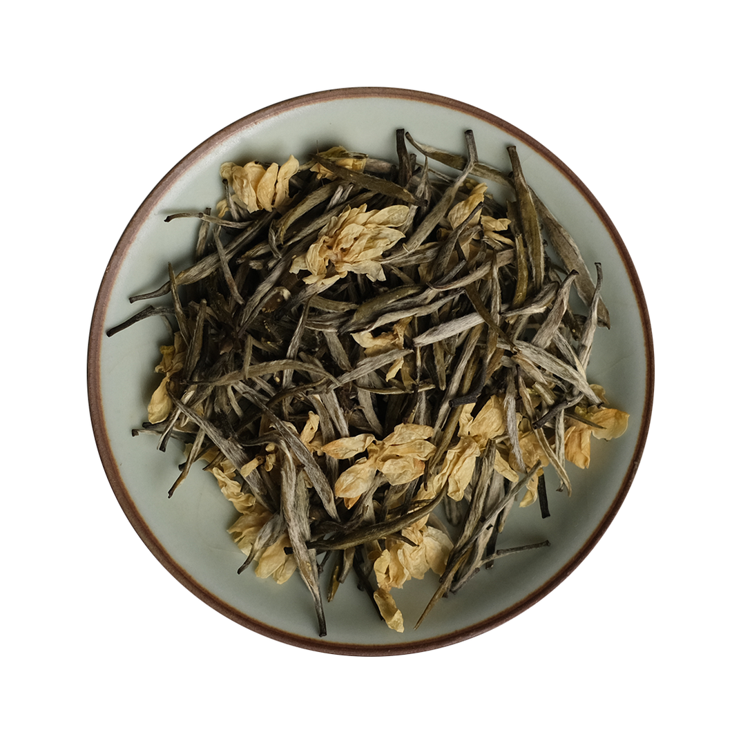Bamboo Needle Sichuan Jasmine Green Tea – One River Tea