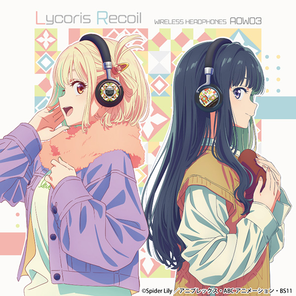 ONKYO DIRECT｜ワイヤレスヘッドホン ANIMA AOW03「リコリス・リコイル