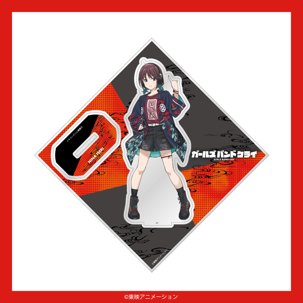 ONKYO DIRECT｜「ガールズバンドクライ」 描き下ろしイラスト アクリル