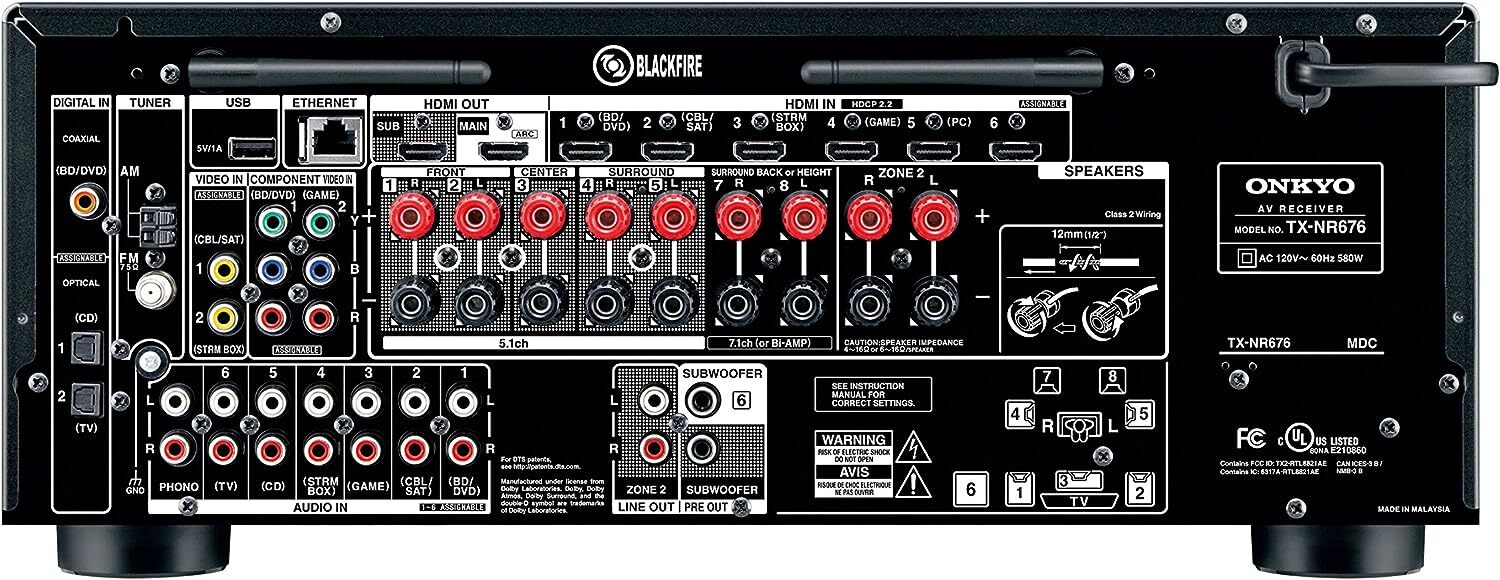TX-NR676 | Onkyo